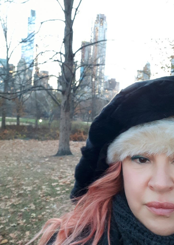 Lara a Central Park, New York