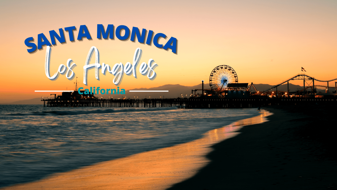 Santa Monica al tramonto